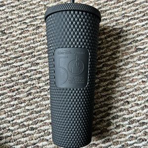 Black Studded Disney Starbucks Cup